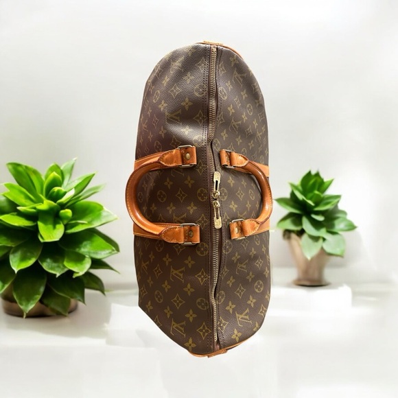 Louis Vuitton Monogram LV Keepall 45 handbag Brown Travel Duffle Bag. A Beauty! - Picture 4 of 17